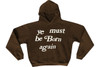 Cactus Plant Flea Market Born Again Hoodie Brown