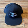 From The Ground Up Classic Logo Snap Back Hat Black