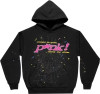 Spider Pink Hoodie Black F/W 21'