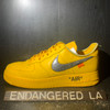 Nike Air Force 1 Low Off-White University Gold Sz 11.5