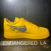 Nike Air Force 1 Low Off-White University Gold Sz 11.5