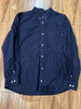 Supreme L/S Polo Button Up Navy Sz XL