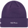 Supreme New Era Box Logo Beanie Dark Purple F/W 23'