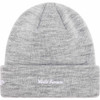 Supreme New Era Box Logo Beanie Heather Grey F/W 23'