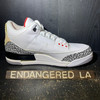 Air Jordan 3 White Cement 11' Sz 11