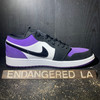 Air Jordan 1 Low Court Purple Sz 10