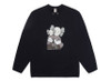 KAWS x Uniqlo Changbai Mountain L/S Crewneck Black