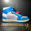 Air Jordan 1 Off-White University Blue  Sz 11