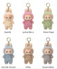 Pop Mart Labubu The Monsters Exciting Macarons Vinyl Plush Pendant Single Blind Box