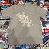 From The Ground Up LA Rose Tee Brown