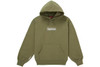 Supreme Hoodie Box Logo Light Olive F/W 25'