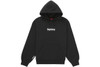 Supreme Hoodie Box Logo Black F/W 25'