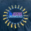 Full Circle Championship EndangeredLA Tee Black (Youth)