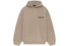 Fear of God ESSENTIALS Fleece Hoodie Desert Sand F/W 24'