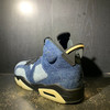 Air Jordan 6 Washed Denim Sz 9