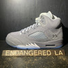 Air Jordan 5 Wolf Grey 26' Sz 9.5