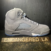 Air Jordan 5 Wolf Grey 26' Sz 9.5