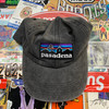 Pasadena Vintage Washed Black Dad Cap