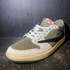 Air Jordan 1 Low Travis Scott Medium Olive Sz 10