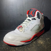 Air Jordan 5 Fire Red Black Tongue 25'  Sz 11.5