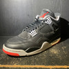 Air Jordan 4 Bred Reimagined Sz 9.5