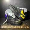 Louis Vuttion Nike Air Force 1 Low Black Metallic Silver