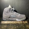 Air Jordan 5 Wolf Grey 26' Sz 6Y