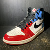 Air Jordan 1 Fearless UNC Chicago Sz 8.5