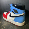 Air Jordan 1 Fearless UNC Chicago Sz 8.5