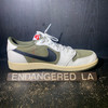 Air Jordan 1 OG Low Travis Scott Medium Olive Sz 10