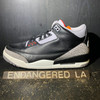 Air Jordan 3 Black Cement 24' Sz 12