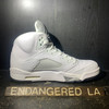 Air Jordan 5 White Metallic 15' Sz 10