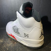Air Jordan 5 Supreme White Sz 9.5