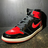 Air Jordan 1 Patent Bred Sz 14