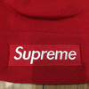 Supreme Beanie New Era Box Logo Red F/W 18'