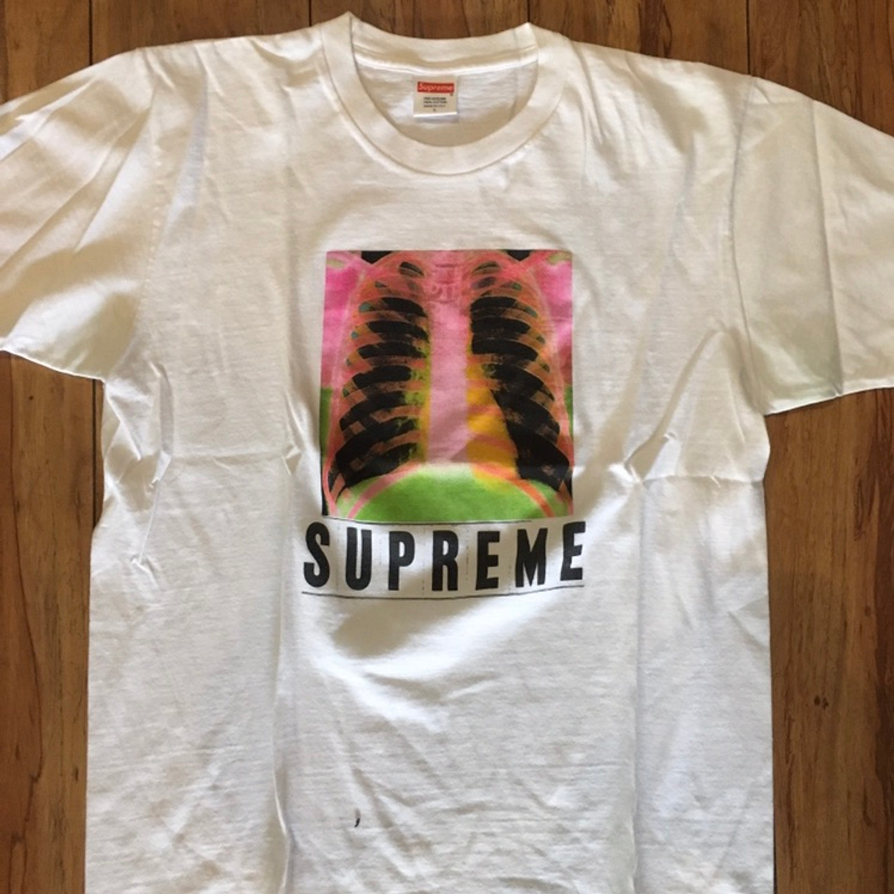 supreme rib cage tee