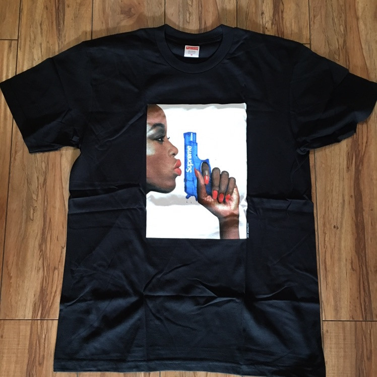 Supreme Water Gun Tee Black F/W 21' Sz 