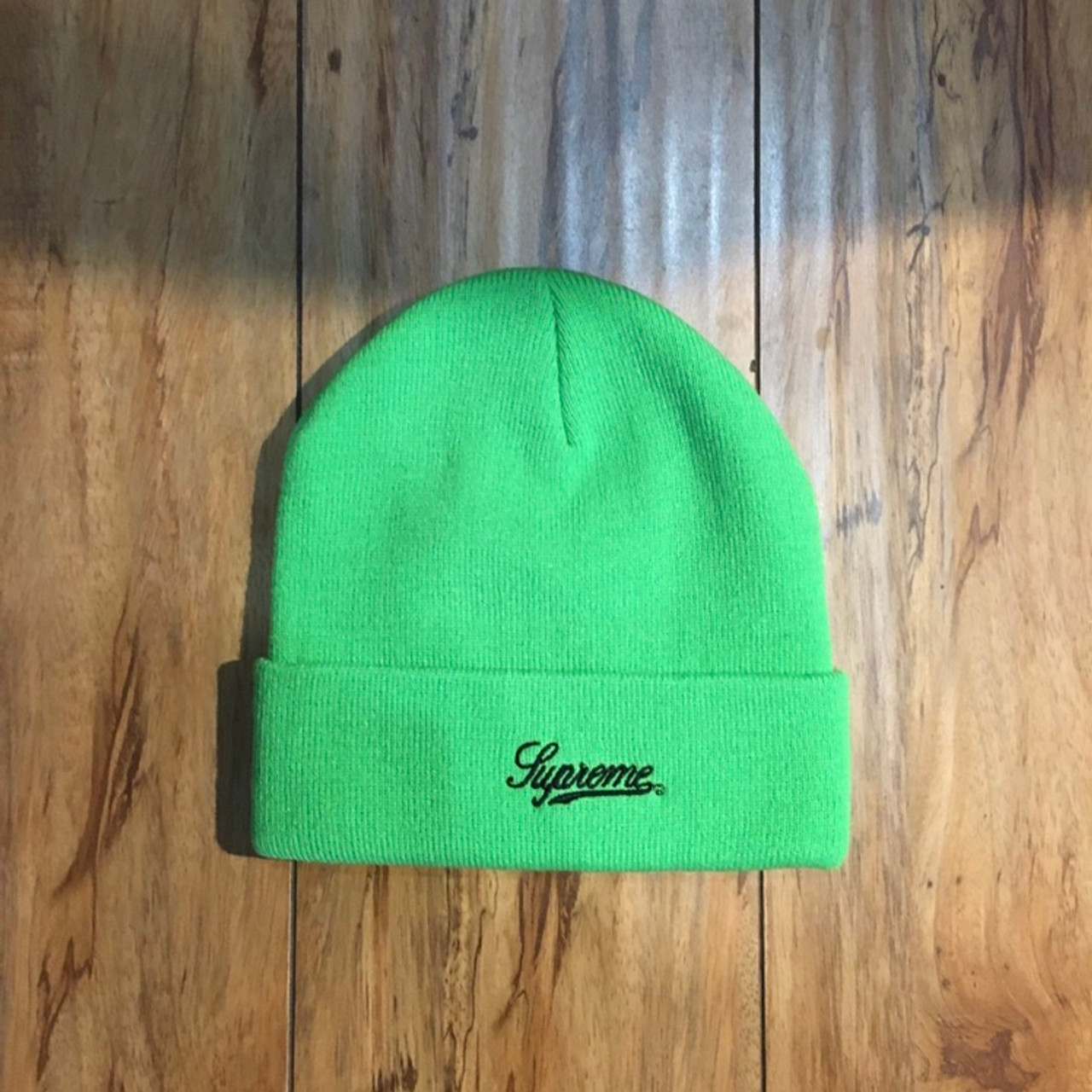 Supreme Beanie Automobili Lamborghini Lime S/S 20' (#8001)