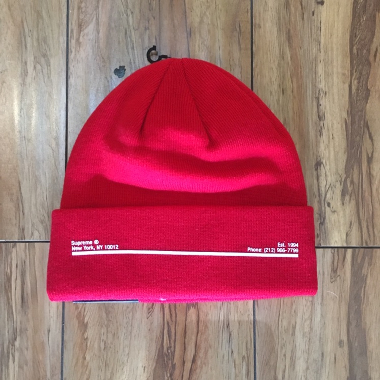 Supreme New Era Shop Beanie New York City