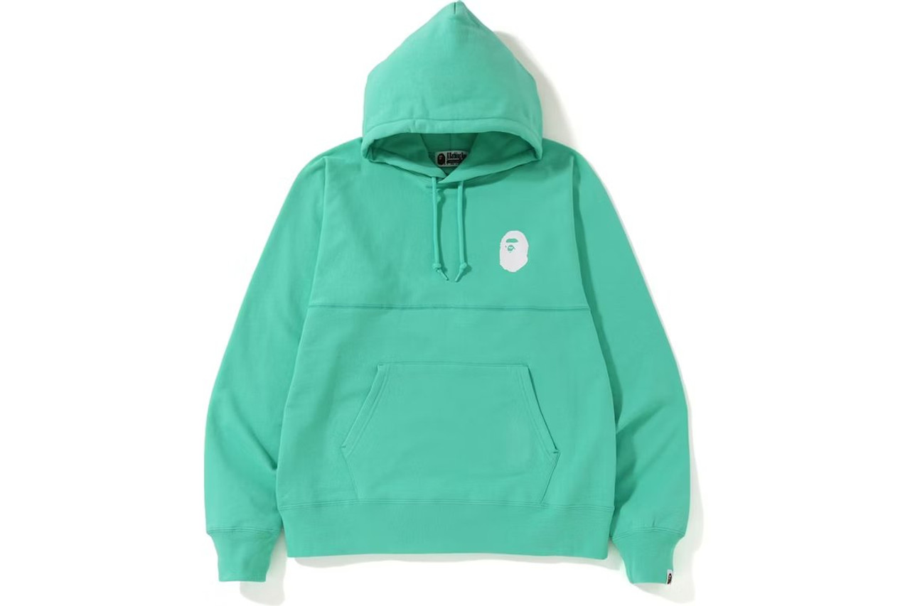 BAPE Hoodie Pastel Color Big Logo Wide Pullover