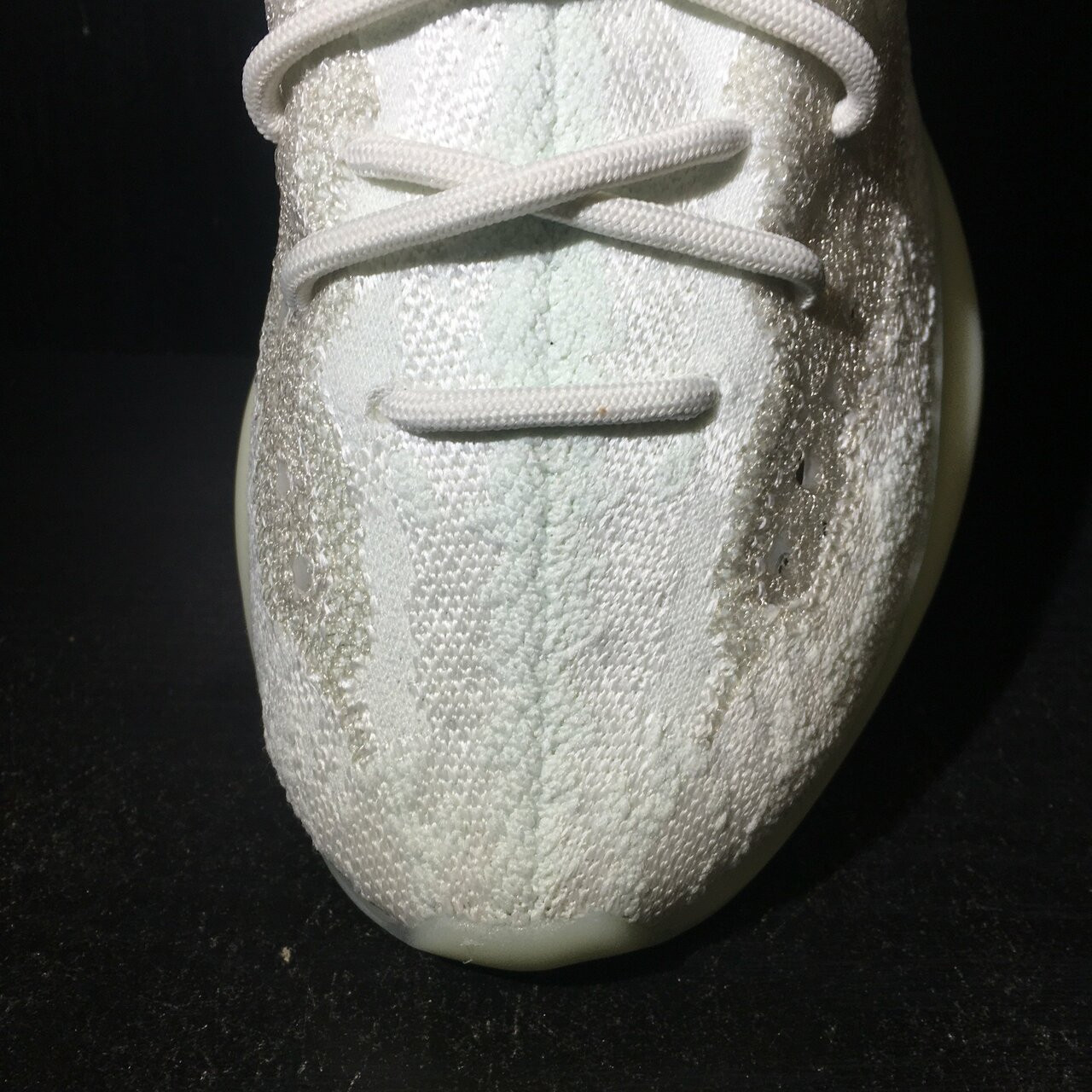 yeezy 380 calcite glow laces