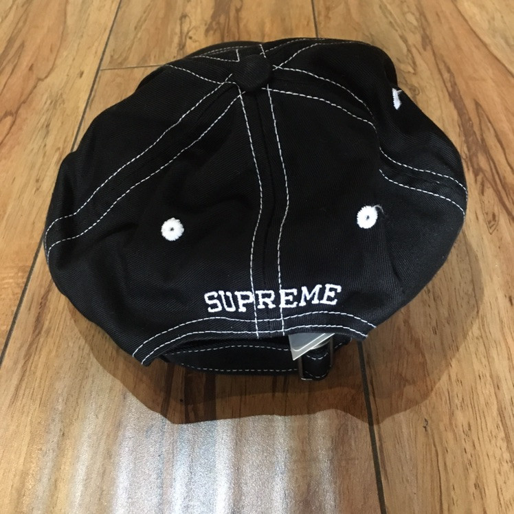 Supreme Beanie Script Logo Tan F/W 21 