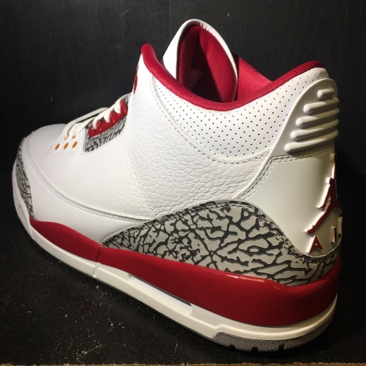 Air Jordan 3 Cardinal Red - ENDANGERED LA