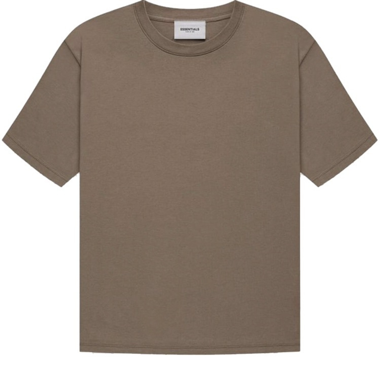 ★GENERAL IDEA★ Essential Basic Round T-Shirt BROWN WBD3L01 Fear of God ESSENTIALS Tee Harvest F/W 21' - ENDANGERED LA