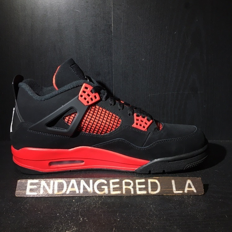 Air Jordan 4 Red Thunder - ENDANGERED LA
