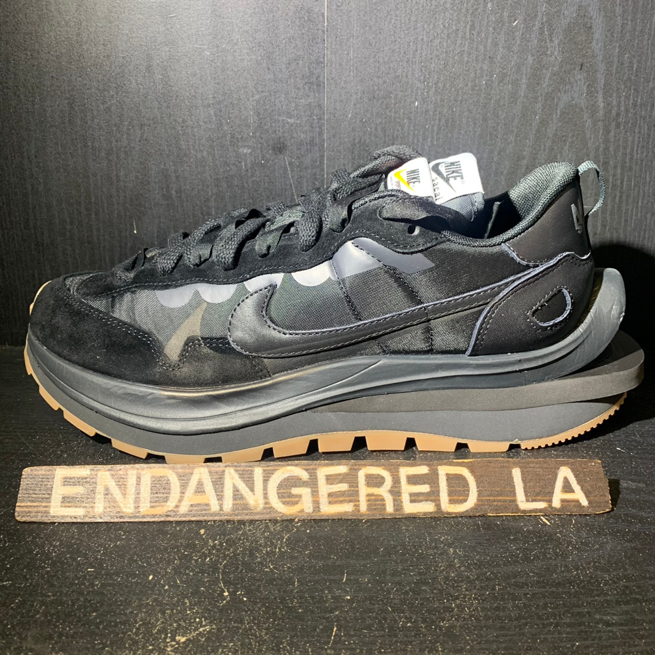 Nike Sacai Vaporwaffle Black Gum