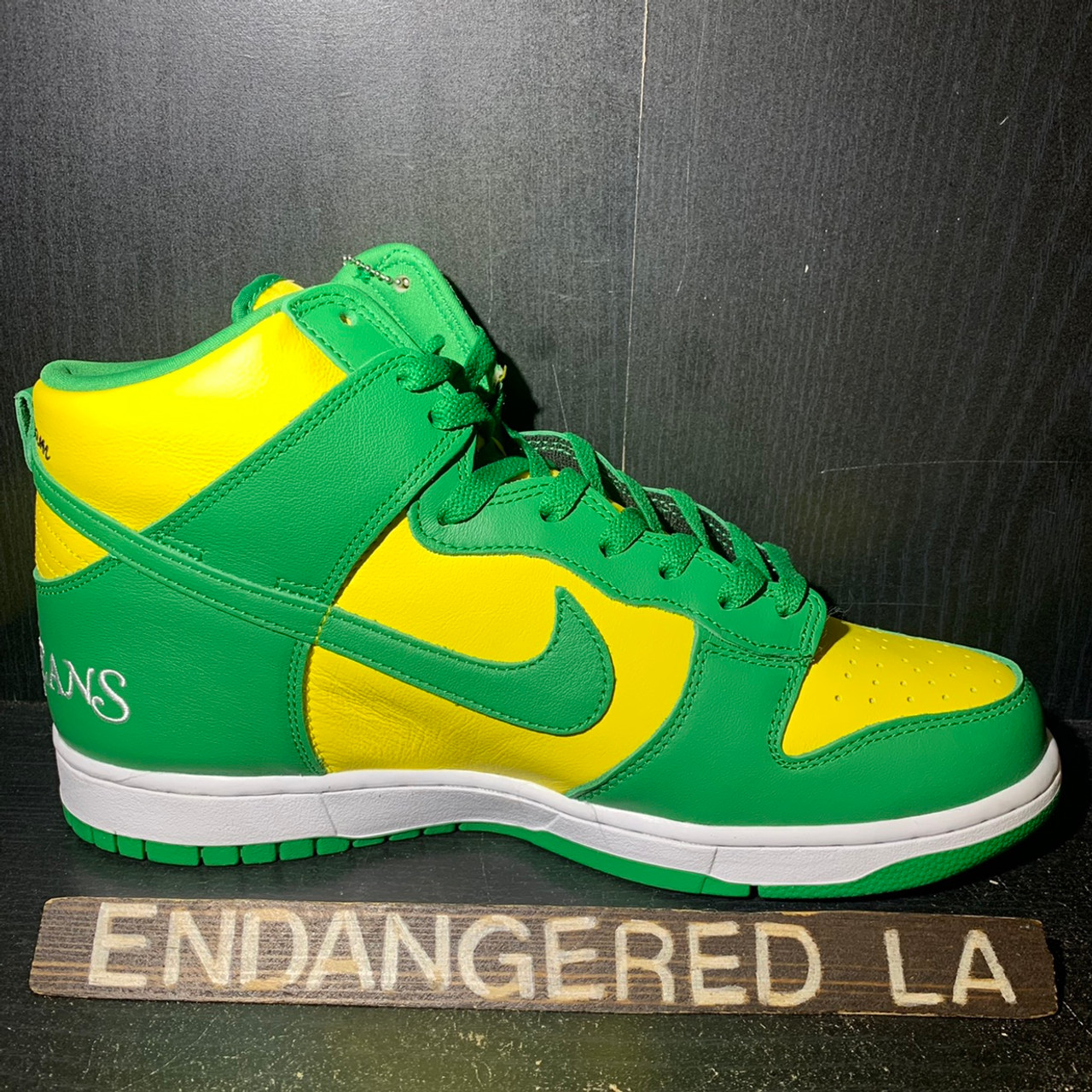 高品質在庫supreme/NIKE SB DUNK High Brazil 24.5 靴