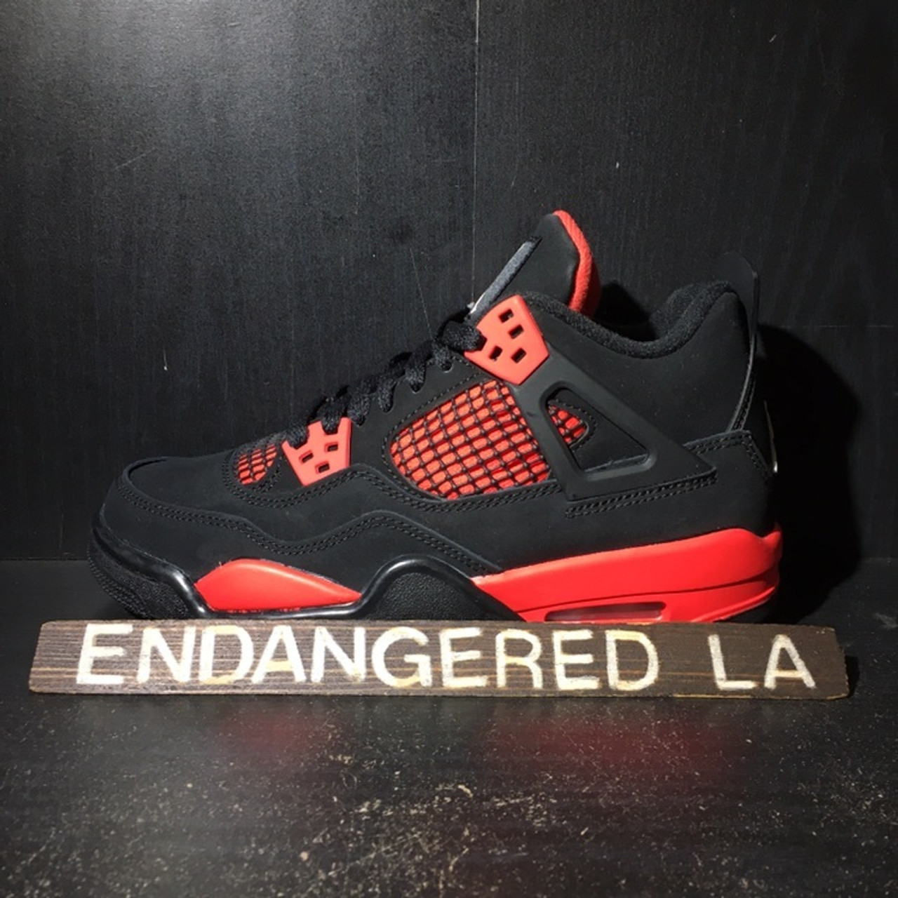 jordan 4 red thunder gs