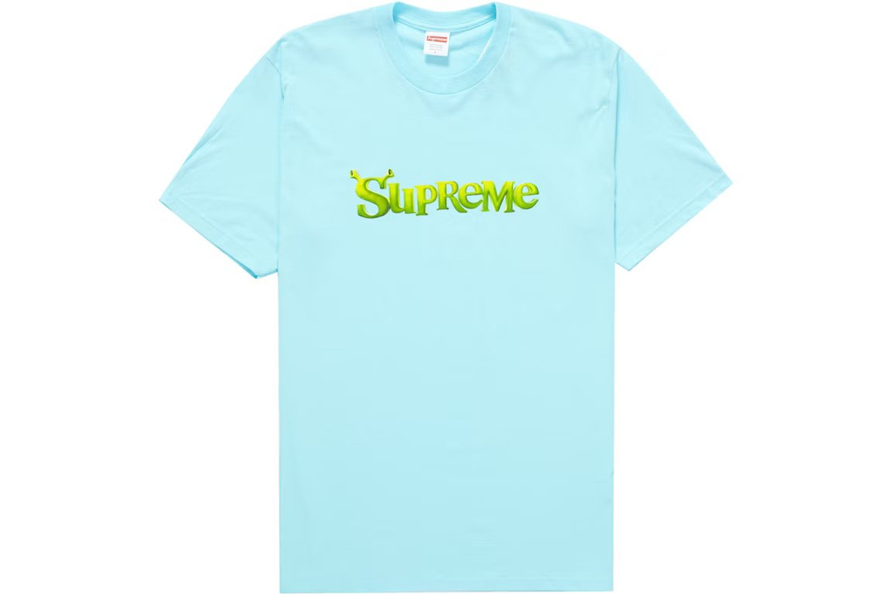 Supreme Shrek Tee Turquoise F/W 21' - ENDANGERED LA