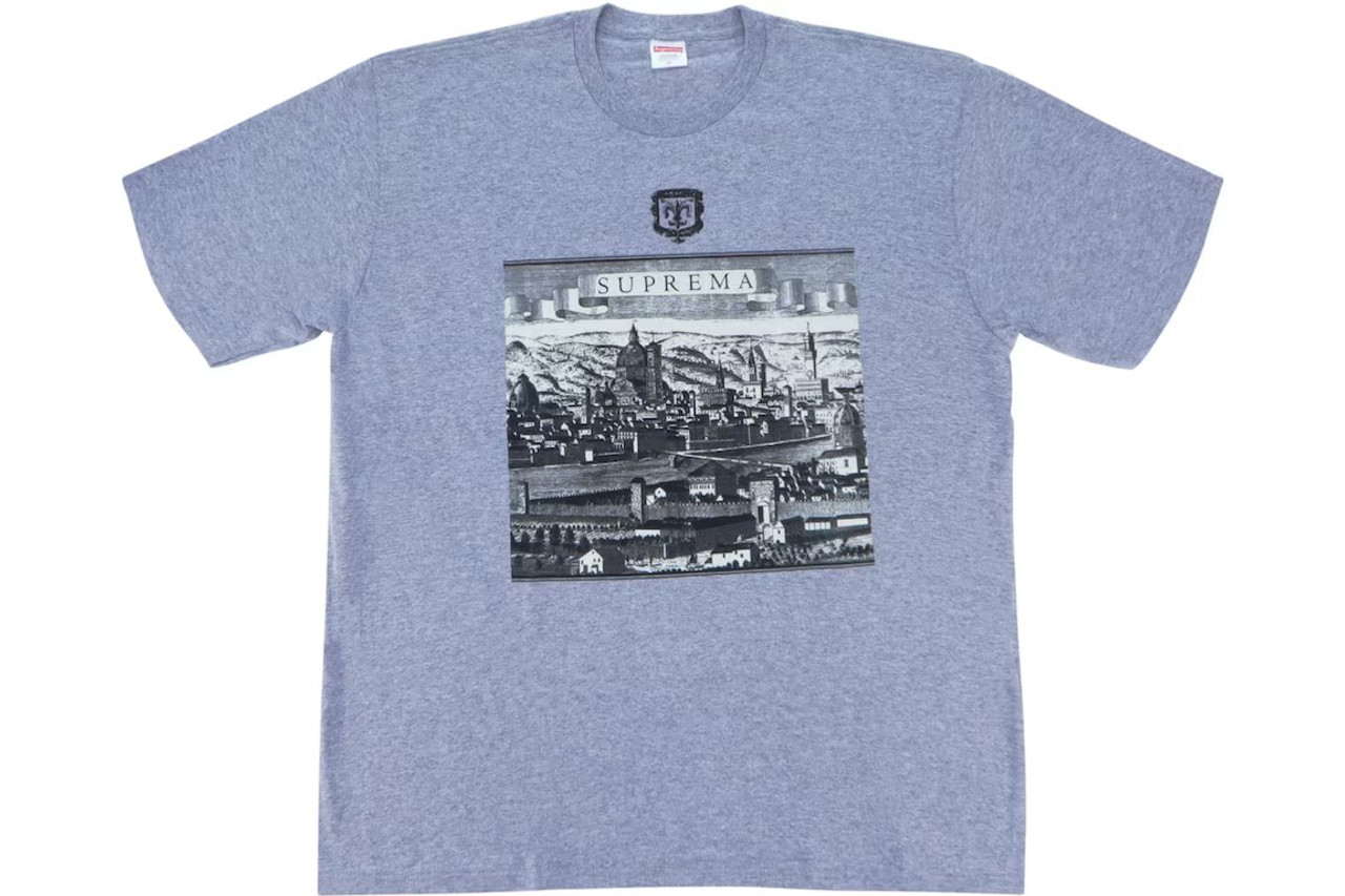 Supreme Fiorenza Tee Heather Grey S/S 18'